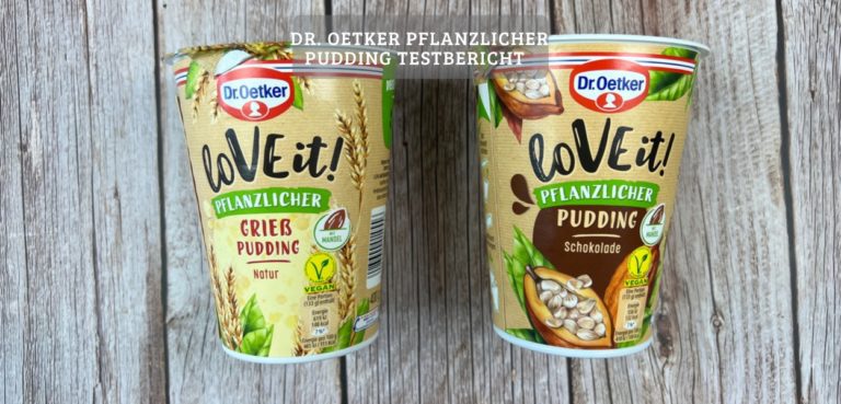 Dr. Oetker pflanzlicher pudding testbericht – dr. Oetker love it! Pudding test