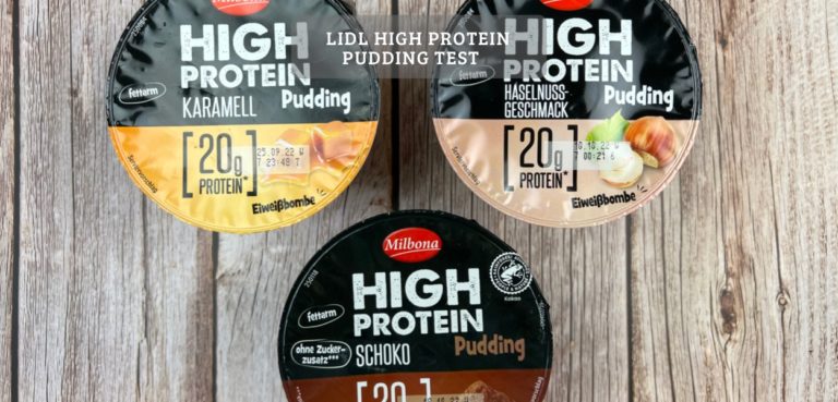 Lidl protein pudding testbericht – milbona high protein pudding test