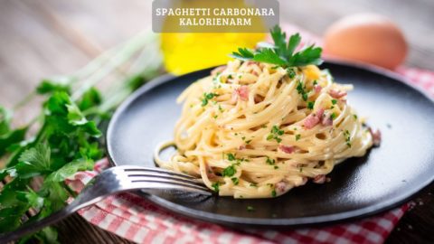 Spaghetti Carbonara kalorienarm