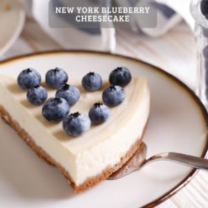 New york blueberry cheesecake