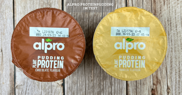 Alpro proteinpudding im test