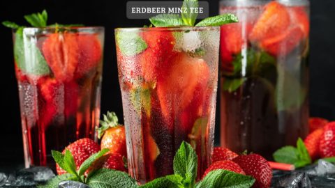 Erdbeer Minz Tee – erfrischend lecker