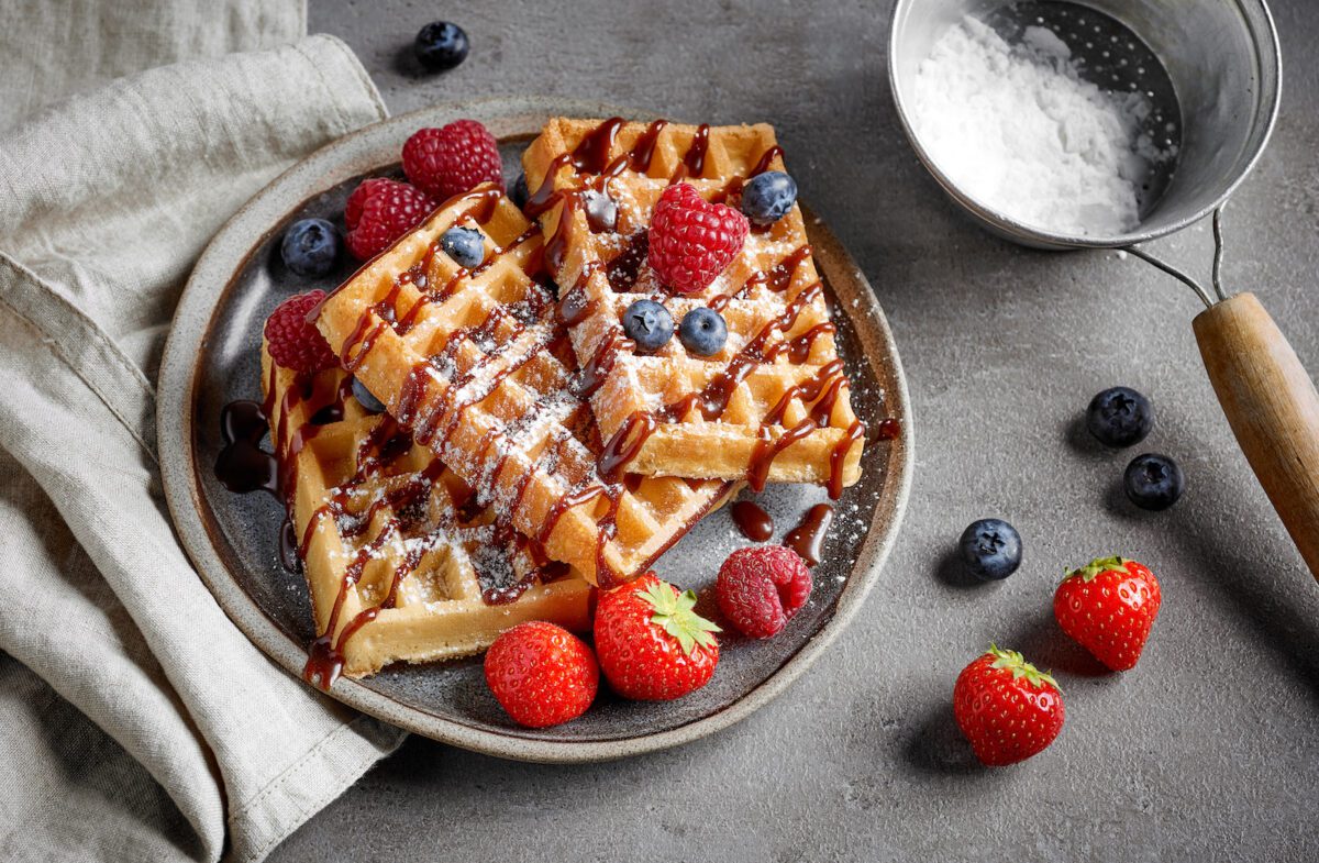 Extra fluffige Waffeln - lecker wie von Oma!