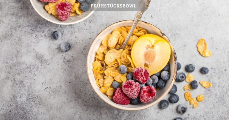 Frühstücksbowl – die perfekte option