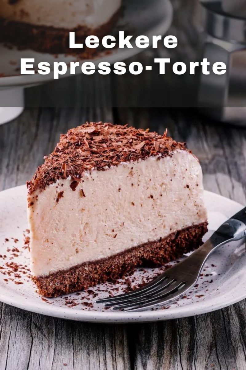 Leckere espresso-torte