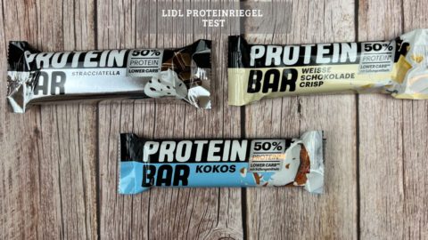 Lidl Proteinriegel Test – Protein Bar Produkttest