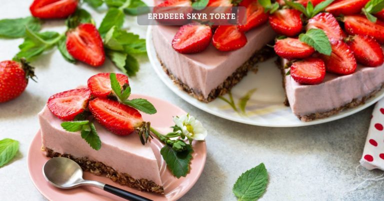 Erdbeer skyr torte – low-carb und super lecker