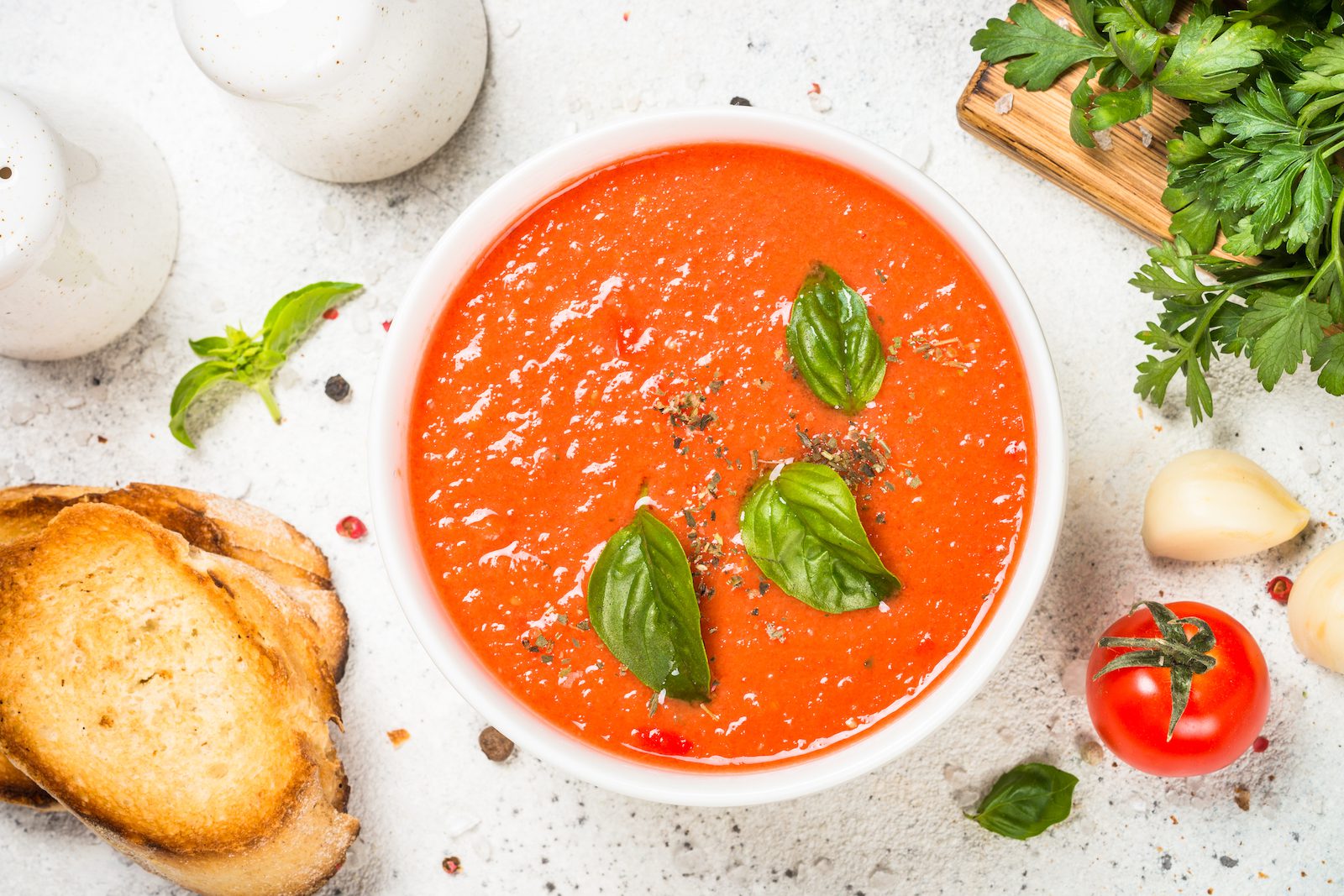 Low carb tomatensuppe