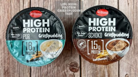 Lidl High-Protein Grießpudding Test – Der Milbona Protein Grieß Testbericht 