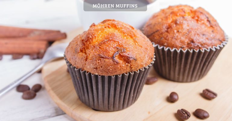 Möhren muffins – immer ausgezeichnet