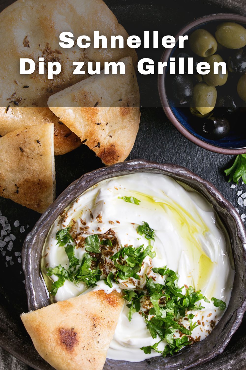 Dip zum Grillen schnell zubereitet und super cremig