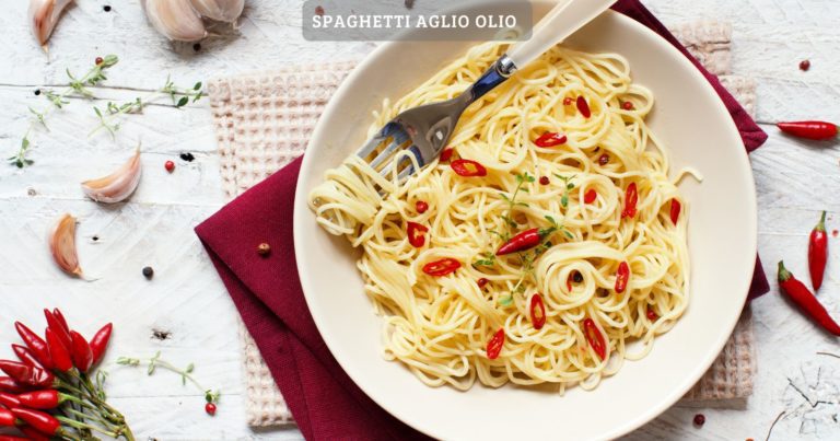 Spaghetti aglio olio rezept mit knoblauch und chili