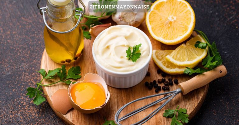 Zitronenmayonnaise – einfach und lecker