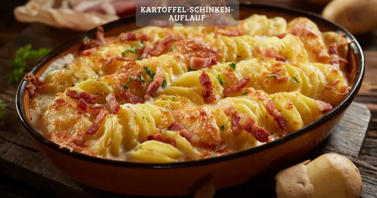 Kartoffel-Schinken-Auflauf - perfekt für den Alltag