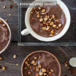 Leckerer pudding ohne zucker