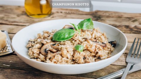 Champignon Risotto- aromatisch und super lecker