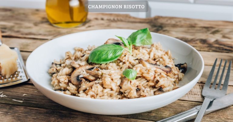 Champignon risotto- aromatisch und super lecker