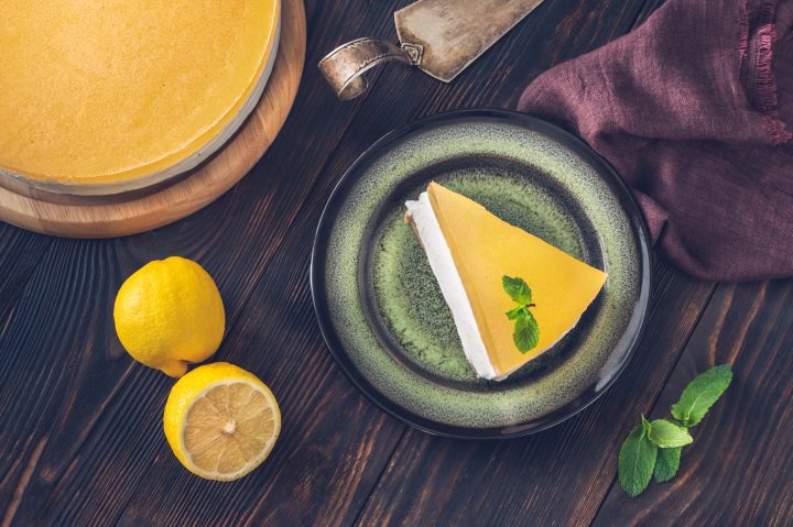 Zitronen cheesecake